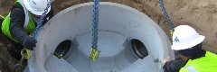Канализационный колодец в Новомосковске
