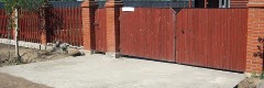 Устройство въезда в Новомосковске